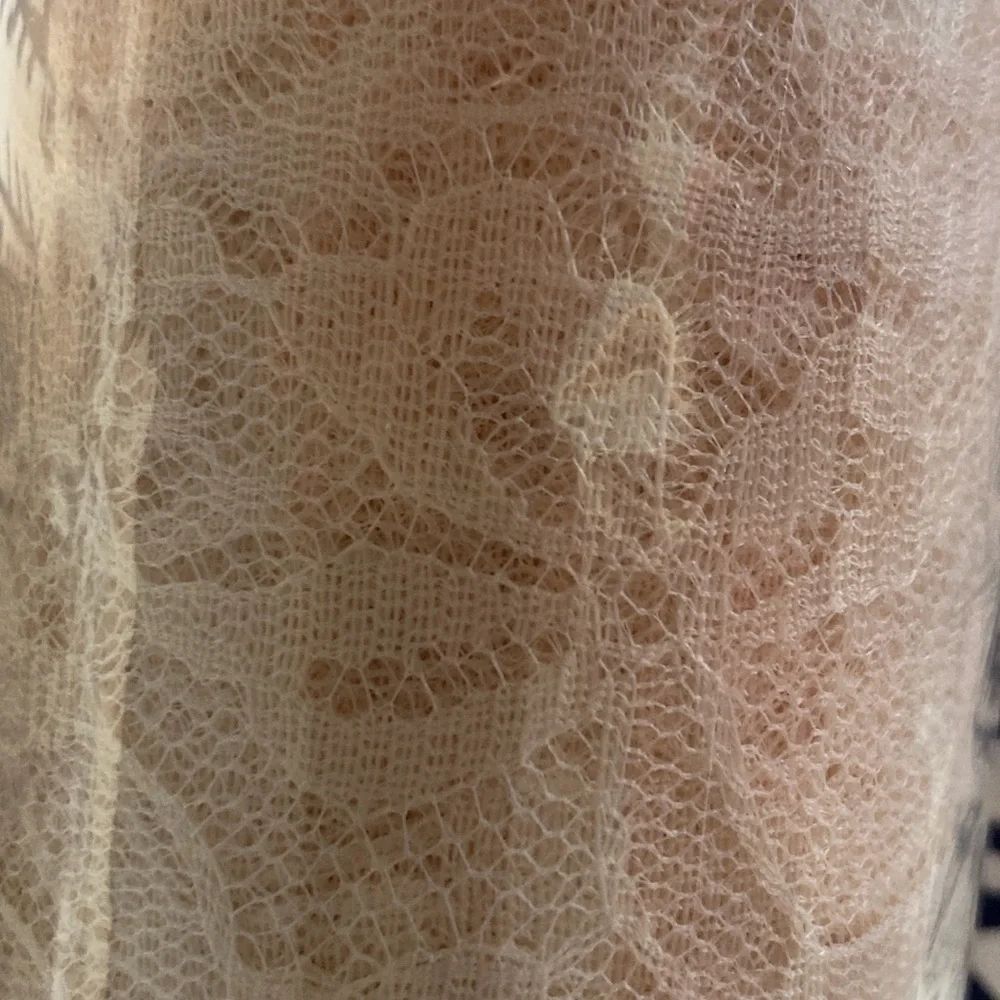Cream Lace Party Decorations Table Runner